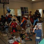 Super heroes construction at St. Paul UMC. Photo by Rebecca Wallace