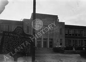 Civil War and Civil Rights meet in East Atlanta. Photo courtesy of the Atlanta History Center.