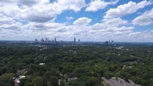 A view of Atlanta’s tree canopy. Photo by Arthur Thompson.