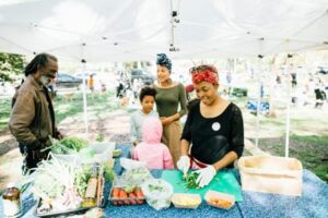 Market Chef Andrea Blanton. Photo Courtesy of Jenna Mobley