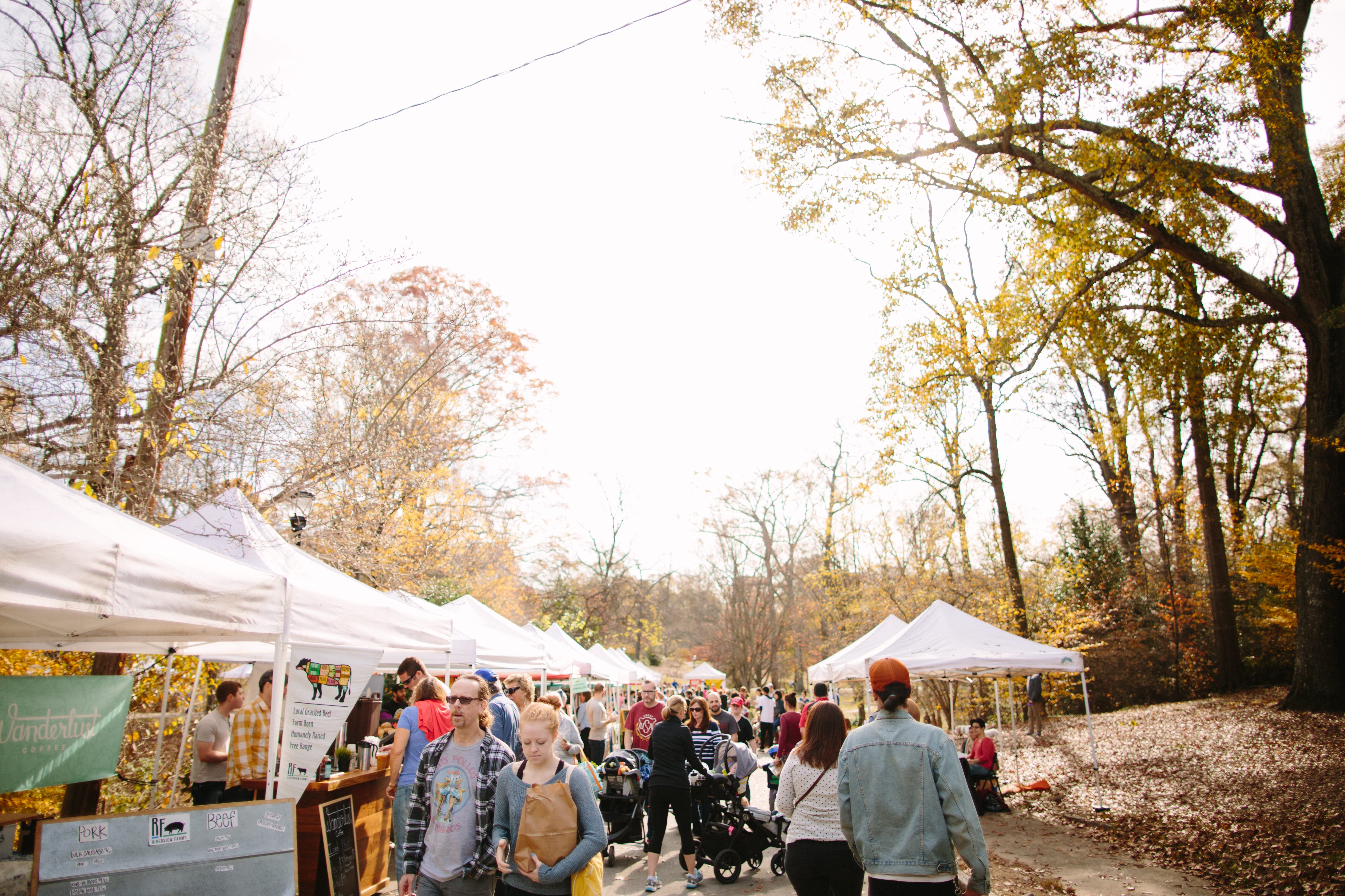 The Grant Park Farmers Market occurs every Sunday from 9:00am to 1:00pm. Photo Courtesy of Jenna Shea Mobley