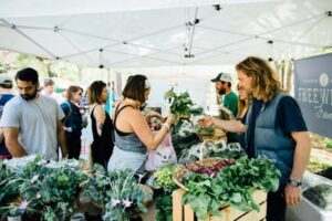 Grant Park Farmers Market Opening Day. Photo by Jenna Mobley