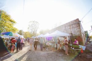 Opening Day of EAV Farmers Market. Photo by Jenna Shea Mobley