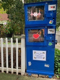 Photo by Susan Westergard The Puzzle Lending Library located on Gilbert Street in Woodland Hills