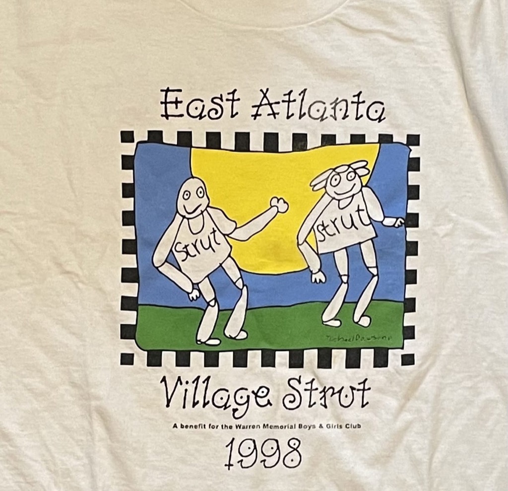 The original 1998 EAV Strut T-shirt